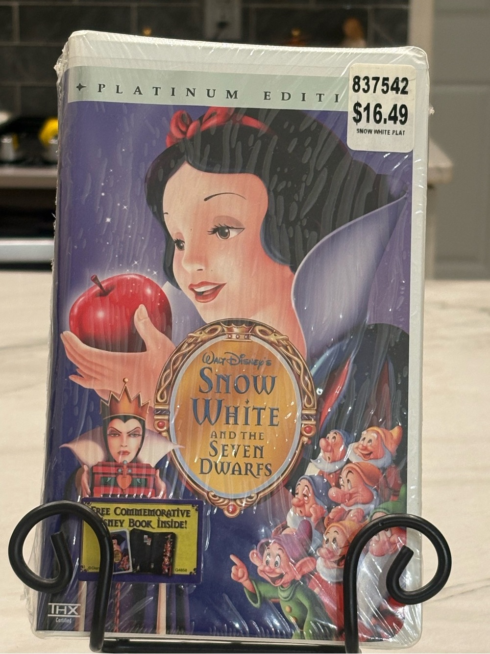 Walt Disney Snow White and the Seven Dwarfs Platinum Edition VHS Same Day Ship